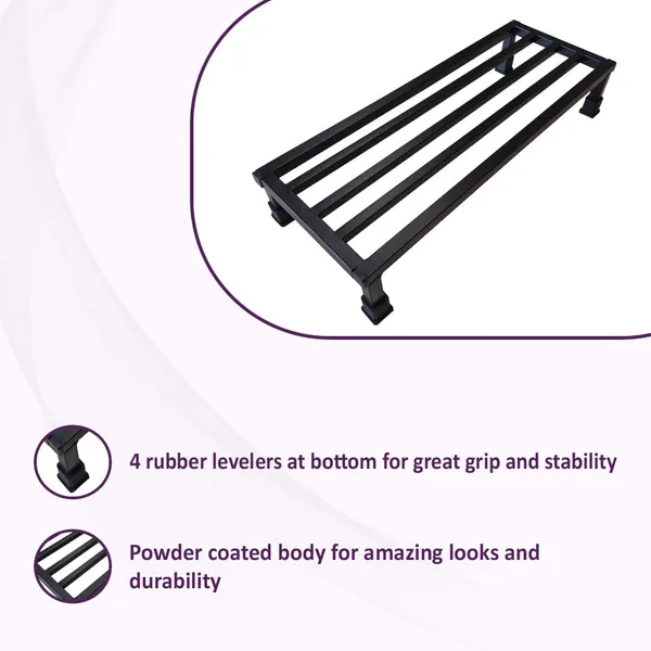 Iron_Lands_Oak_Pot_Stand_26_Inch_For_Indoor_Outdoor_Multiple_Pots_Heavy_Cemented_Plant_Stand_Premium_Strong_Flower_Gamla_Shelf_Rack_For_Garden_Balcony_Home_Living_Room_Decor_Pack_Of_4_Black