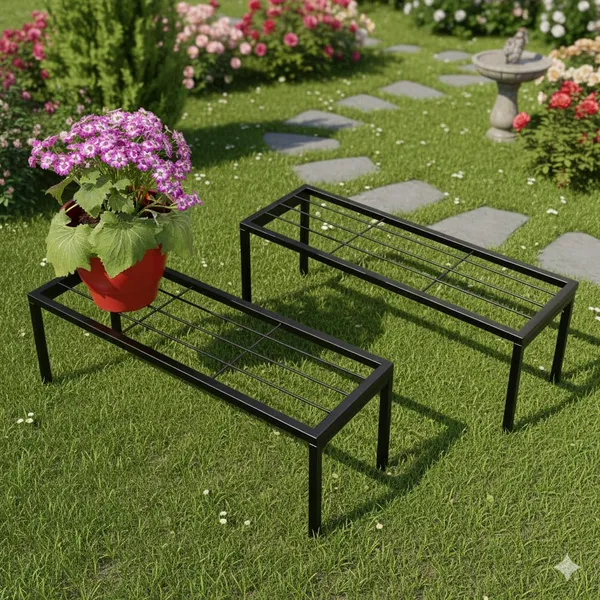 Iron_Lands_Elegance_High_Step_Stand_Premium_Modern_Design_For_Indoor_Outdoor_Use_Sturdy_Anti_Rust_Planter_Stand_For_Garden_Balcony_Patio_Pack_Of_2_Black