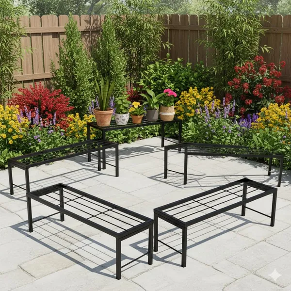 Iron_Lands_Elegance_High_Step_Stand_Premium_Modern_Design_For_Indoor_Outdoor_Use_Sturdy_Anti_Rust_Planter_Stand_For_Garden_Balcony_Patio_Pack_Of_2_Black