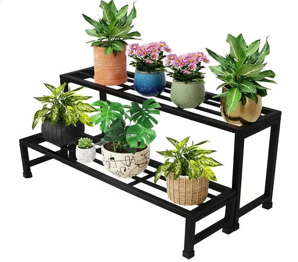 Iron_Lands_Fixed_2_Step_Indoor_Outdoor_Plant_Pot_Stand_Premium_Strong_Display_Decoration_Flower_Gamla_Rack_For_Garden_Balcony_Home_Living_Room_Decor_Fixed_2_Step_Set_Of_1_Pcs
