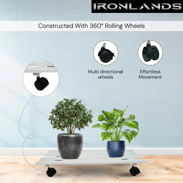 Iron_Lands_Classic_Pot_Stand_With_Wheels_Heavy_Duty_Spectacular_Metal_Stand_Plant_Display_Rack_For_Indoor_Outdoor_Use_Perfect_For_Home_And_Garden_Decor_Pack_Of_2_White