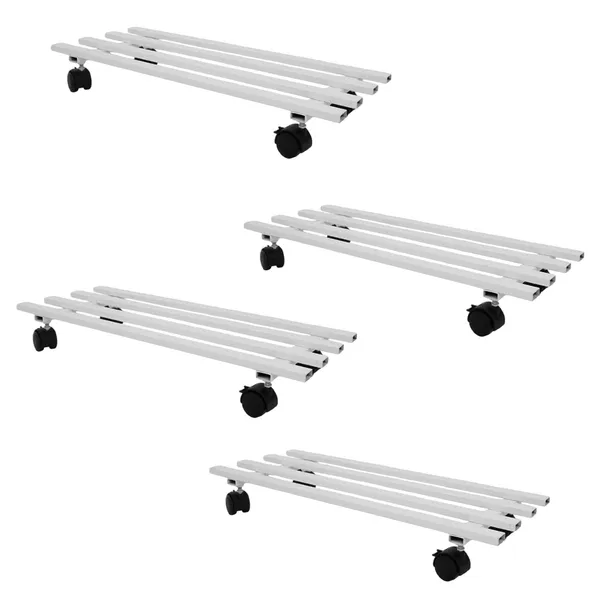 Iron_Lands_Classic_Pot_Stand_With_Wheels_Heavy_Duty_Spectacular_Metal_Stand_Plant_Display_Rack_For_Indoor_Outdoor_Use_Perfect_For_Home_And_Garden_Decor_Pack_Of_4_White