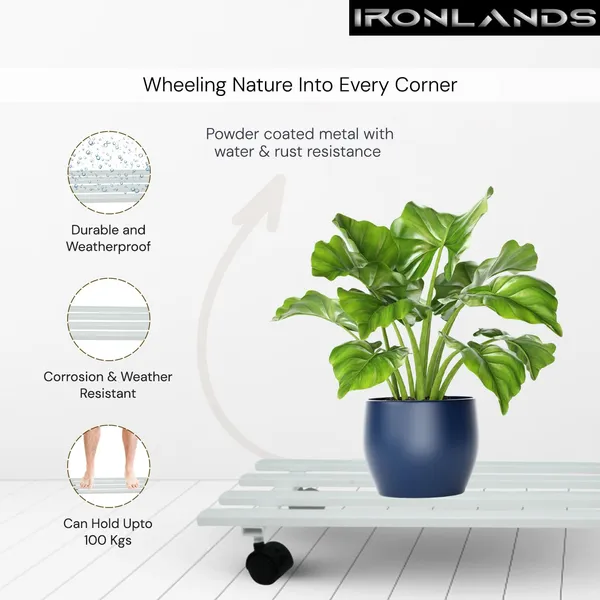Iron_Lands_Classic_Pot_Stand_With_Wheels_Heavy_Duty_Spectacular_Metal_Stand_Plant_Display_Rack_For_Indoor_Outdoor_Use_Perfect_For_Home_And_Garden_Decor_Pack_Of_4_White