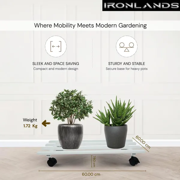 Iron_Lands_Classic_Pot_Stand_With_Wheels_Heavy_Duty_Spectacular_Metal_Stand_Plant_Display_Rack_For_Indoor_Outdoor_Use_Perfect_For_Home_And_Garden_Decor_Pack_Of_4_White