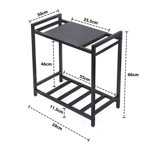 Iron_Lands_2_Tier_Inverter_Stand_100kg_Load_Capacity_Metal_Trolley_Battery_Ups_Cpu_Stand_Cabinet_With_Shelf_For_Home_And_Office