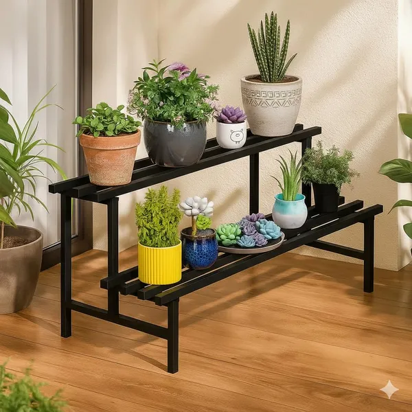 Iron_Lands_Hulk_2_Step_35_Inch_Spectacular_3_Feet_Heavy_Duty_Metal_Plant_Stand_Perfect_Display_Rack_Indoor_Outdoor_For_Home_Balcony_Hotel_And_Garden_Decor_Black
