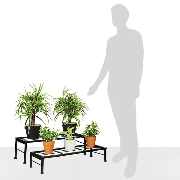 Iron_Lands_Elegance_2_Step_Pot_Stand_Premium__Indoor_Outdoor_Flower_Pot_Holder_Shelf_Planter_Display_For_Patio_Garden_Balcony_Home_Decor_Black