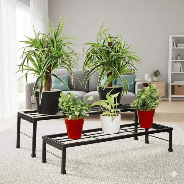 Iron_Lands_Elegance_2_Step_Pot_Stand_Premium__Indoor_Outdoor_Flower_Pot_Holder_Shelf_Planter_Display_For_Patio_Garden_Balcony_Home_Decor_Black