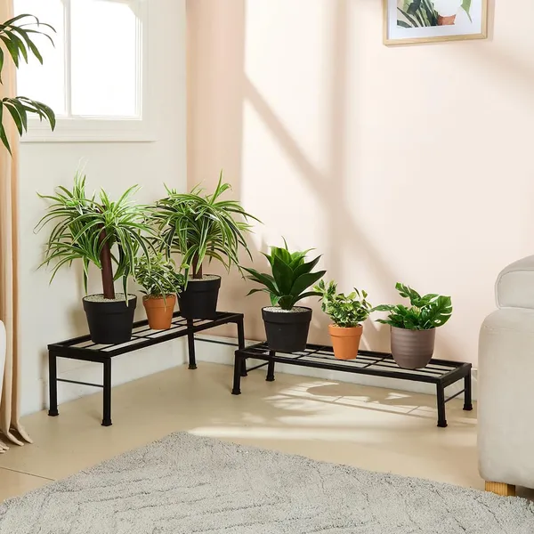 Iron_Lands_Elegance_2_Step_Pot_Stand_Premium__Indoor_Outdoor_Flower_Pot_Holder_Shelf_Planter_Display_For_Patio_Garden_Balcony_Home_Decor_Black