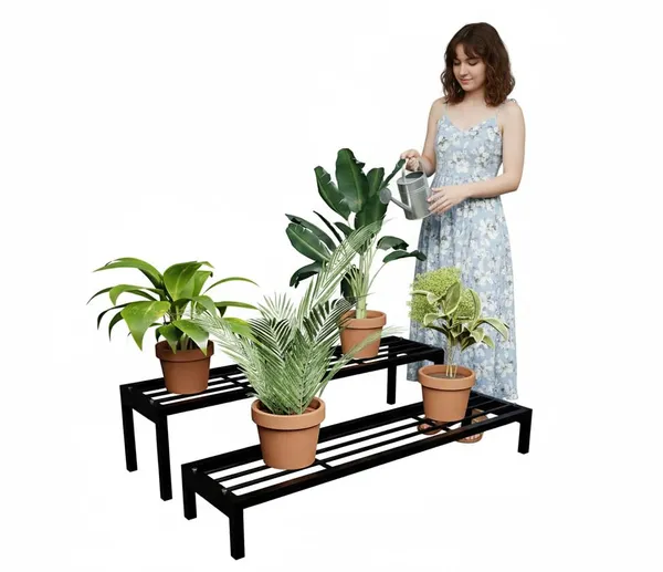 Iron_Lands_Block_2_Step_Heavy_Duty_Anti_Rust_Metal_Plant_Stand_Decorative_Indoor_Outdoor_Sturdy_Pot_Holder_For_Balcony_Garden_Home_Decor_Set_Of_1_Black