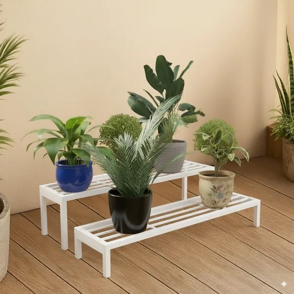 Iron_Lands_Block_2_Step_Heavy_Duty_Anti_Rust_Metal_Plant_Stand_Decorative_Indoor_Outdoor_Sturdy_Pot_Holder_For_Balcony_Garden_Home_Decor_Set_Of_1_White