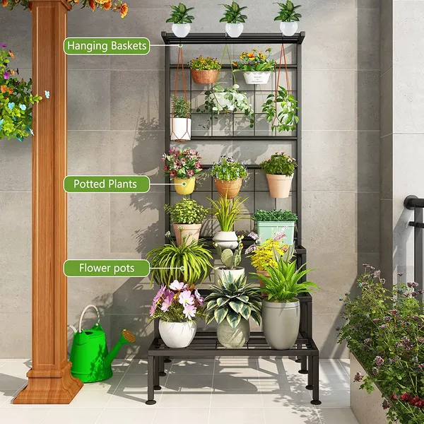 Iron_Lands_4_Tier_Hanging_Grid_Heavy_Duty_Plant_Planter_Pot_Modern_Design_For_Indoor_Outdoor_Sturdy_Anti_Rust_Decorative_Stand_For_Garden_Balcony_Home_Decor_Black