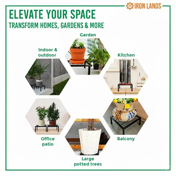 Iron_Lands_Solid_Square_Metal_Plant_Stand_For_Balcony_Garden__Flower_Pot_Holder_For_Indoor_Outdoor_Use_Decorative_Planter_Stand_For_Living_Room_Home_Decor_Pack_Of_6_Black