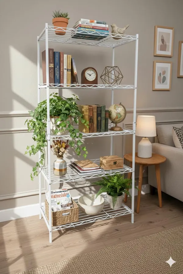 Iron_Lands_5_Tier_Shelf_Heavy_Duty_Multipurpose_Storage_Stand_Metal_Rack_Kitchen_Organizer_Bathroom_Countertop_Microwave_Oven_Stand_For_Modular_Kitchen_Living_Room_Bedroom_Office_White