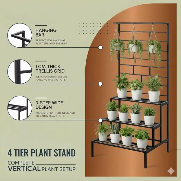 Iron_Lands_4_Tier_Hanging_Metal_Plant_Pot_Stand_With_Trellis_Hanging_Rod__Heavy_Duty_Rust_Resistant_Plant_Rack_For_Home_Indoor_Living_Room_Outdoor_Balcony_Black