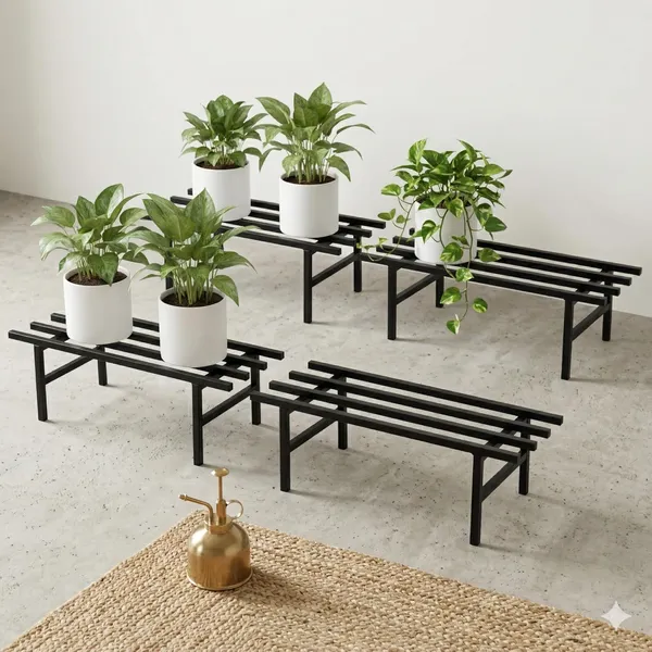 Iron_Lands_Solid_Hulk_24_Inch_Spectacular_Heavy_Duty_Metal_Pot_Stand_Rust_Proof_Pot_Stand_For_Big_Size_Plants_Supports_Up_To_200_Kg_Ideal_For_Balcony_Outdoor_Indoor_Display_Home_Decor_Pack_Of_4_Black