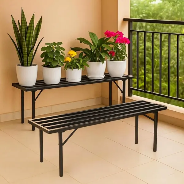 Iron_Lands_Oak_37_Inch_High_Step_3_Feet_Spectacular_Heavy_Duty_Metal_Pot_Stand_Rust_Proof_Pot_Stand_For_Big_Size_Plants_Supports_Up_To_200_Kg_For_Balcony_Outdoor_Indoor_Display_Home_Decor_Pack_Of_2_Black