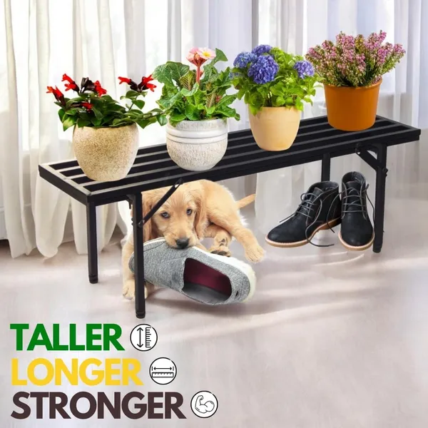 Iron_Lands_Oak_37_Inch_High_Step_3_Feet_Spectacular_Heavy_Duty_Metal_Pot_Stand_Rust_Proof_Pot_Stand_For_Big_Size_Plants_Supports_Up_To_200_Kg_For_Balcony_Outdoor_Indoor_Display_Home_Decor_Pack_Of_1_Black