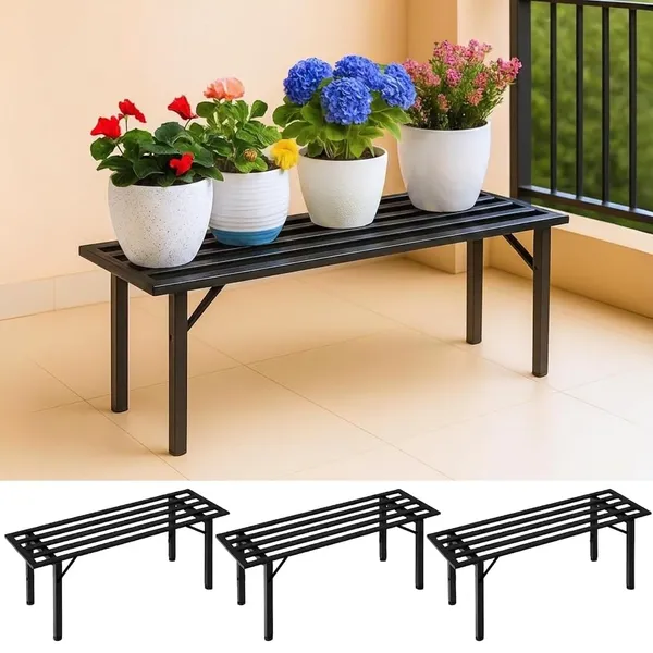 Iron_Lands_Oak_26_Inch_High_Step_Spectacular_Heavy_Duty_Metal_Pot_Stand_Rust_Proof_Pot_Stand_For_Big_Size_Plants_Supports_Up_To_200_Kg_For_Balcony_Outdoor_Indoor_Display_Home_Decor_Set_Of_4_Black