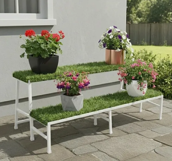 Iron_Lands_Oak_2_Step_37_With_Green_Grass_Spectacular_3_Feet_Heavy_Duty_Metal_Perfect_Plant_Stands_Display_Rack_Indoor_Outdoor_For_Your_Home_Balcony_Hotel_And_Garden_Decor_White