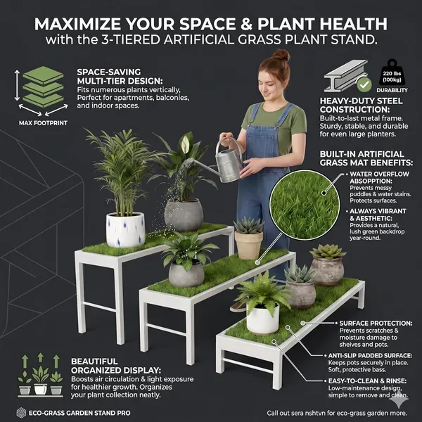 Iron_Lands_Block_3_Step_With_Green_Grass_Metal_Pot_Stand_Supports_Up_To_300_Kg_Artificial_Grass_Mat_Included_For_Balcony_Indoor_Outdoor_Garden_Display_Home_Decor_White