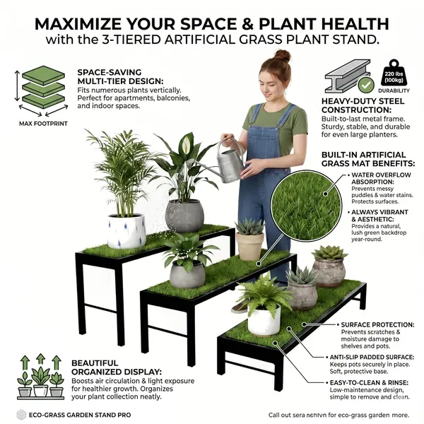 Iron_Lands_Block_3_Step_With_Green_Grass_Metal_Pot_Stand_Supports_Up_To_300_Kg_Artificial_Grass_Mat_Included_For_Balcony_Indoor_Outdoor_Garden_Display_Home_Decor_Black