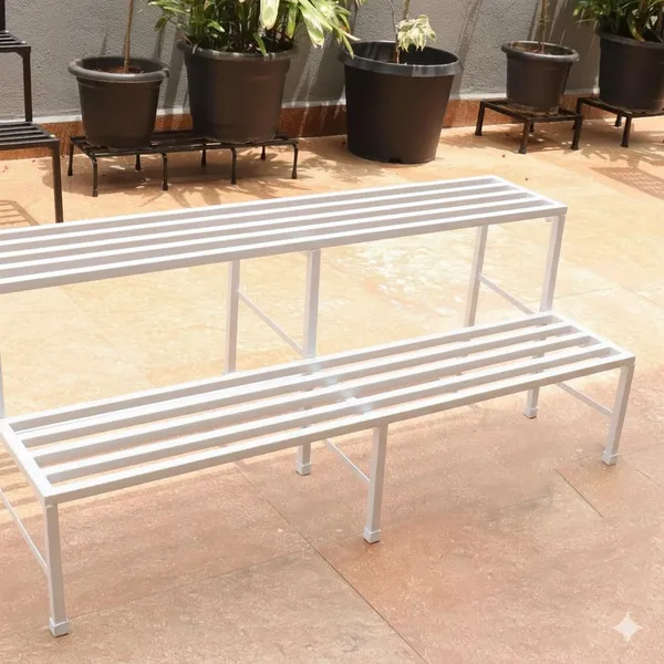 Iron_Lands_Oak_2_Step_37_Spectacular_3_Feet_Heavy_Duty_Metal_Plant_Stands_Display_Rack_Indoor_Outdoor_For_Your_Home_Balcony_Hotel_And_Garden_Decor_White