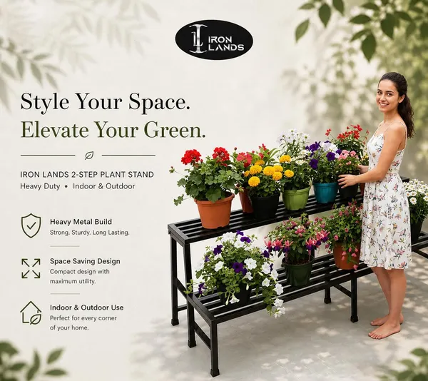 Iron_Lands_Oak_2_Step_37_Spectacular_3_Feet_Heavy_Duty_Metal_Plant_Stands_Display_Rack_Indoor_Outdoor_For_Your_Home_Balcony_Hotel_And_Garden_Decor_Black