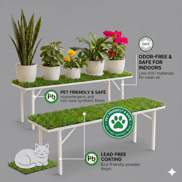 Iron_Lands_Oak_37inch_High_Step_3_Feet_With_Green_Grass_Metal_Pot_Stand_Supports_Up_To_200_Kg_Artificial_Grass_Mat_Included_For_Balcony_Indoor_Outdoor_Garden_Display_Home_Decor_Pack_Of_1_White