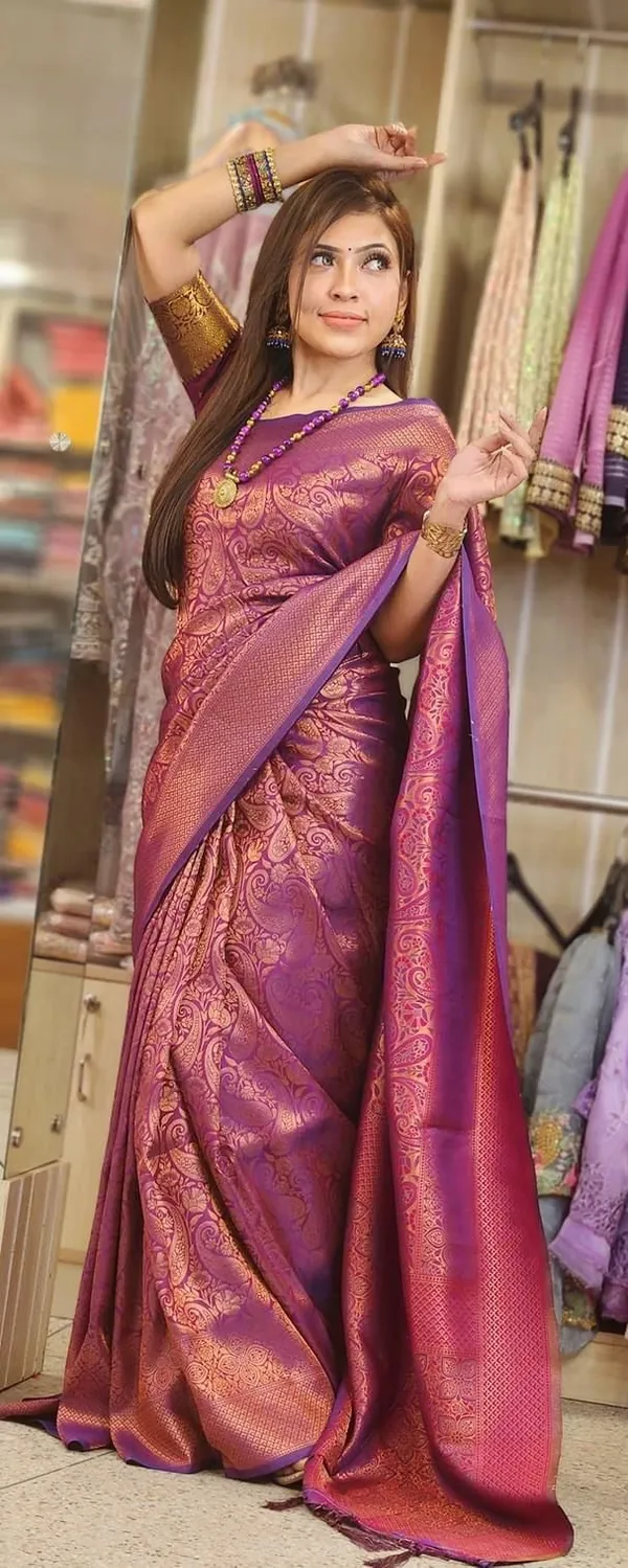 Purple_Woven_Paisley_Saree_for_Women