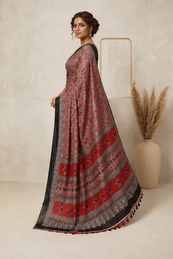 Red_Flower_Keri_Chinon_saree