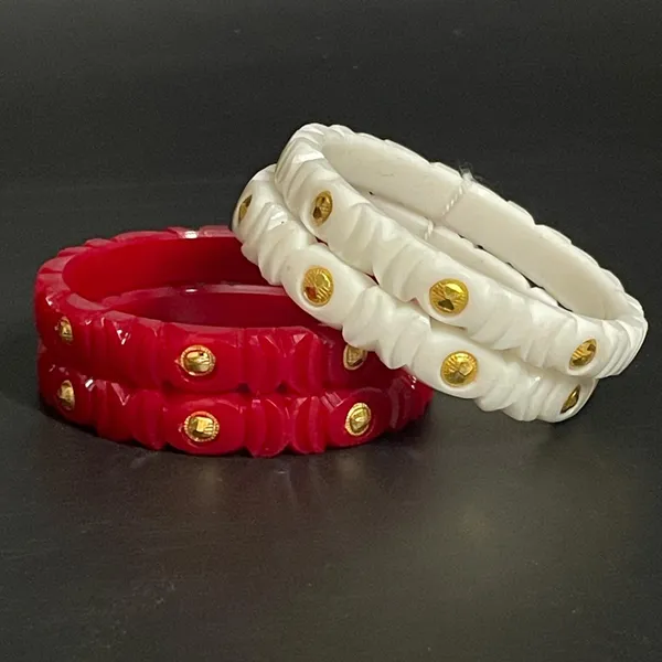 Ptslife_Traditional_Designer_Bangles_Set_Red_And_Gold_Ethnic_Indian_Bangles_For_Women