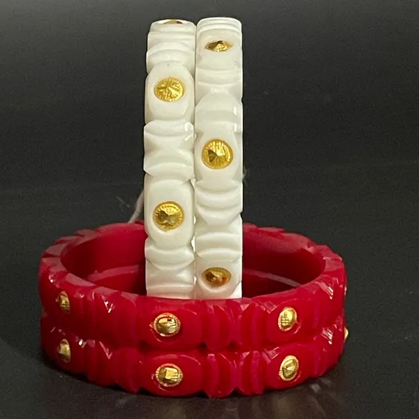 Ptslife_Traditional_Designer_Bangles_Set_Red_And_Gold_Ethnic_Indian_Bangles_For_Women