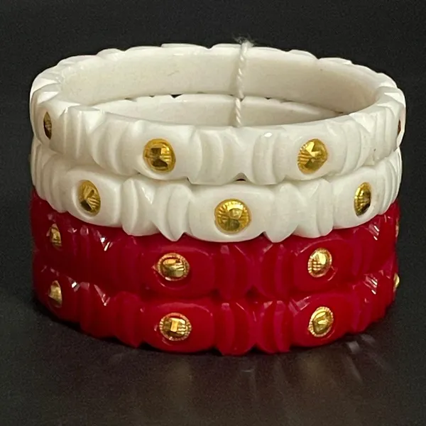 Ptslife_Traditional_Designer_Bangles_Set_Red_And_Gold_Ethnic_Indian_Bangles_For_Women