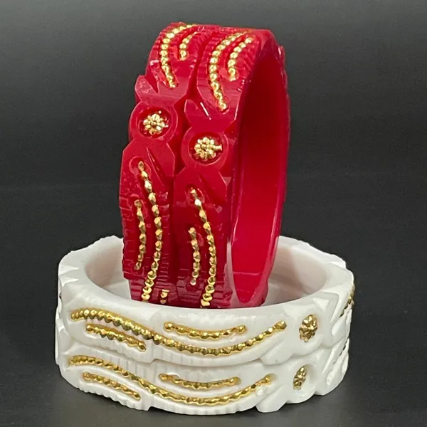 Elegant_Red_And_White_Embellished_Bangle_Set_For_Women_(Pack_Of_2)