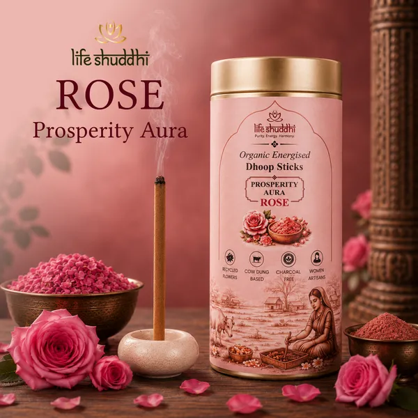 Life_Shuddhi_Organic_Energised_Rose_Dhoop_Sticks_-_100_Pcs