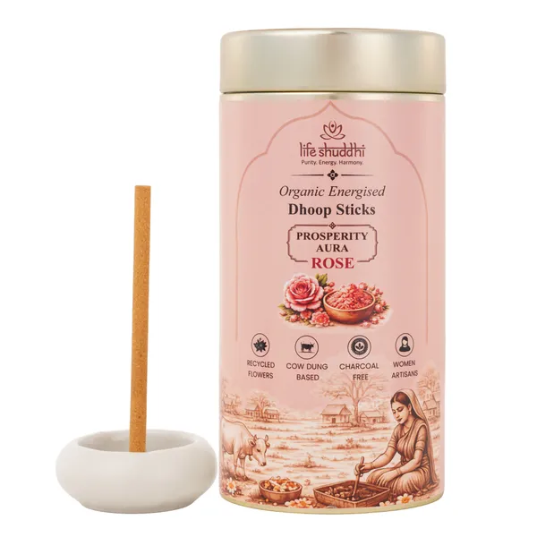 Life_Shuddhi_Organic_Energised_Rose_Dhoop_Sticks_-_100_Pcs
