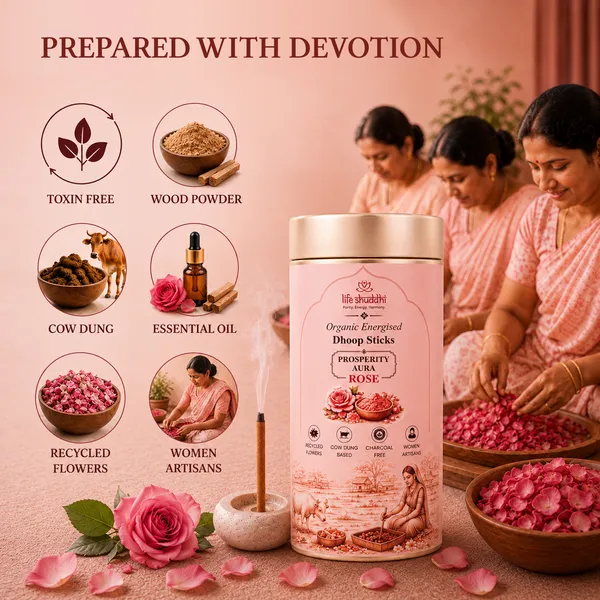 Life_Shuddhi_Organic_Energised_Rose_Dhoop_Sticks_-_100_Pcs