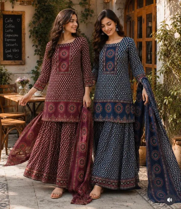 Elegant_Maroon_Printed_3-Piece_Suit