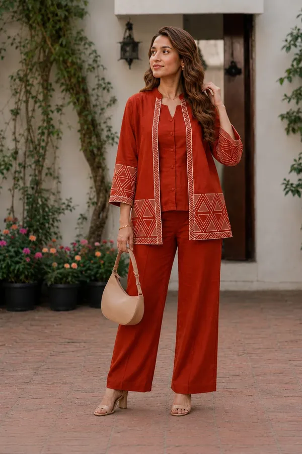 Elegant_Rust_Red_Embroidered_Co-Ord_Set