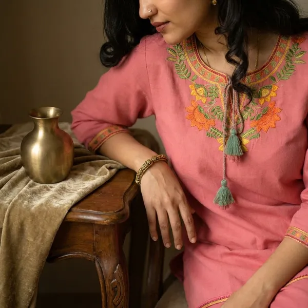 Pink_Embroidery_Cotton_Co_Ord_Set