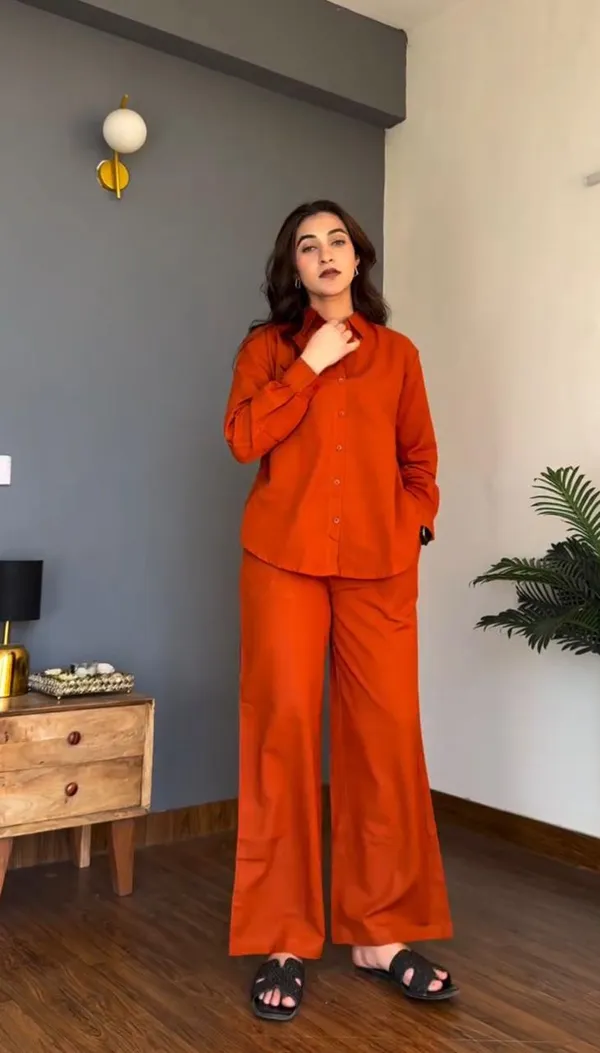 Veloura_Ease_Rust_Linen_Co-Ord_Set