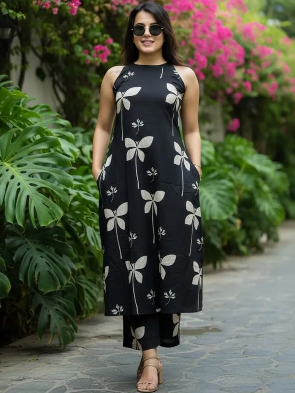 Women_Black_Printed_Cotton_Kurta_Palazzo_Set