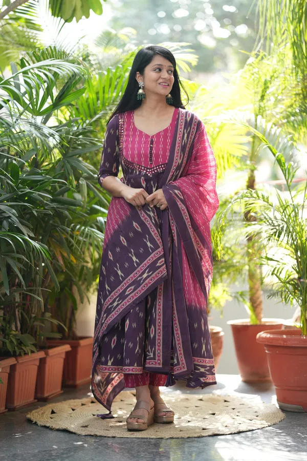 Pink_Purple_Cotton_Kurta_Set_With_Dupatta_For_Women