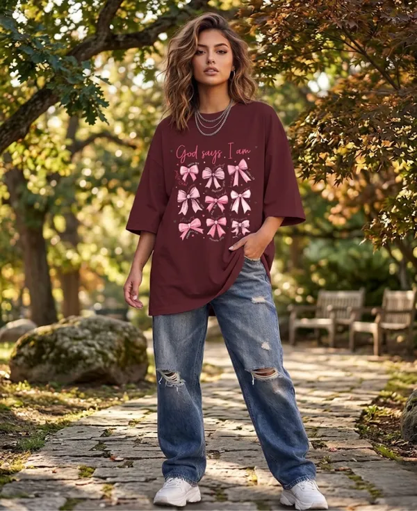 BUMEU_God_Says_I_am_Tee_For_Women