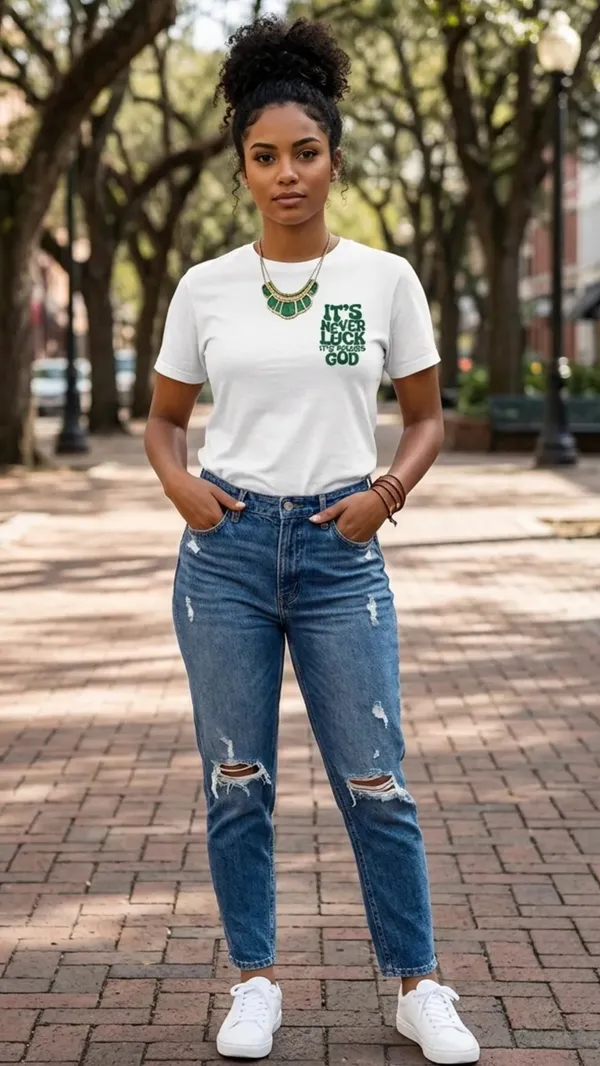 White_Cotton_Printed_Unisex_T-Shirt_With_Inspirational_Text