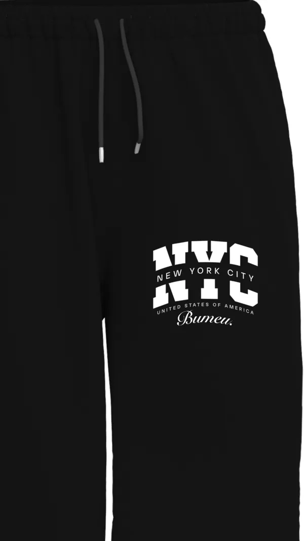 Black_Cotton_NYC_Graphic_Drawstring_Joggers_for_Men_and_Women_