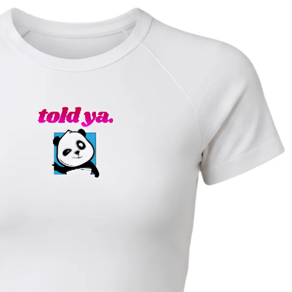 White_Cotton_Crop_Top_With_Told_Ya_Panda_Print_For_Women