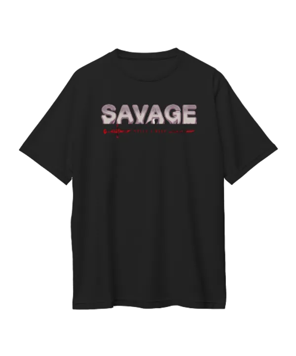 Savage_Still_I_Rise_Graphic_Print_Black_T-Shirt