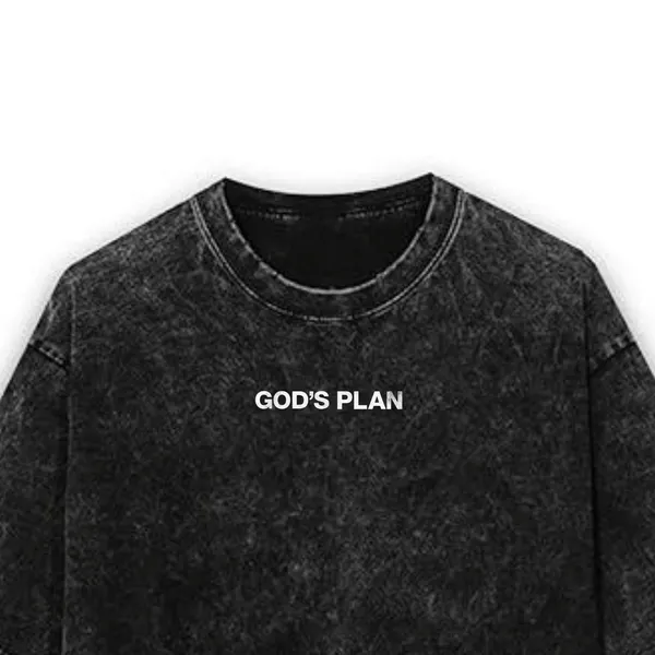 Black_Acid_Wash_Oversized_God's_Plan_Graphic_T-Shirt